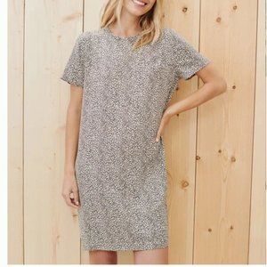 Jenni Kayne Leopard T-shirt Mini Summer Dress NWT